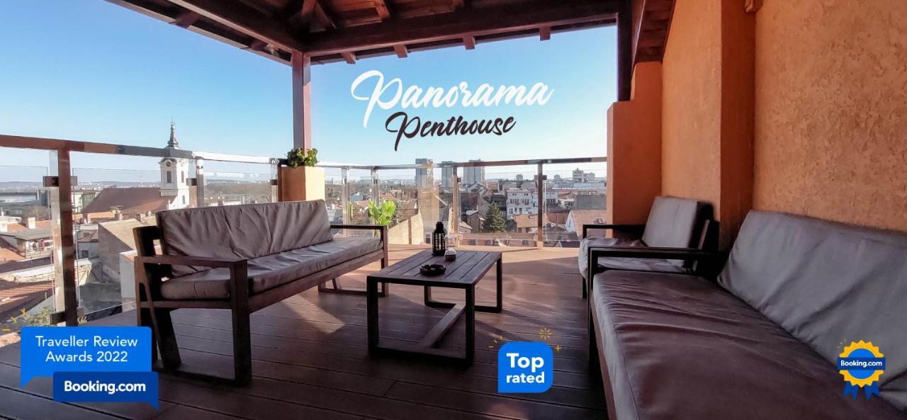 Appartamento Panorama Penthouse Belgrado Esterno foto