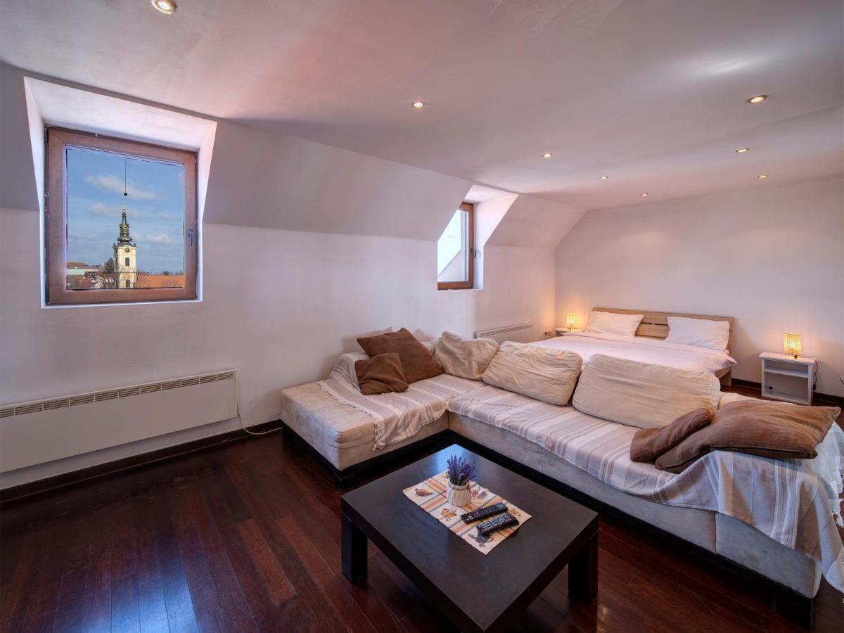 Appartamento Panorama Penthouse Belgrado Esterno foto